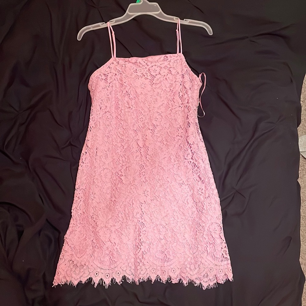 Francesca’s lace dress